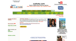 Desktop Screenshot of cushcity.com