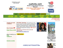 Tablet Screenshot of cushcity.com